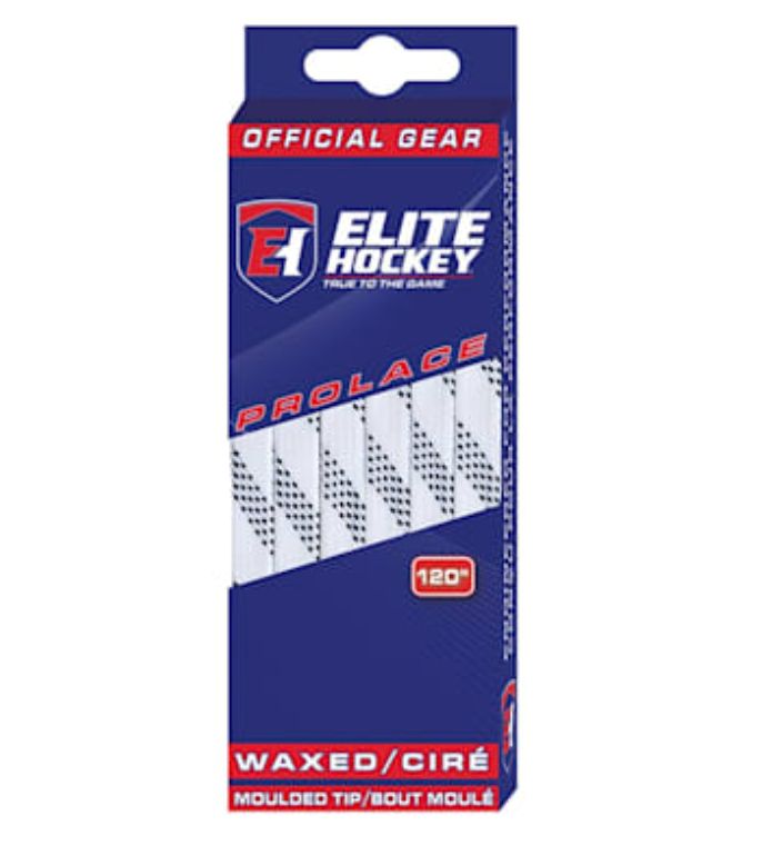Elite Laces White 72” - Wax