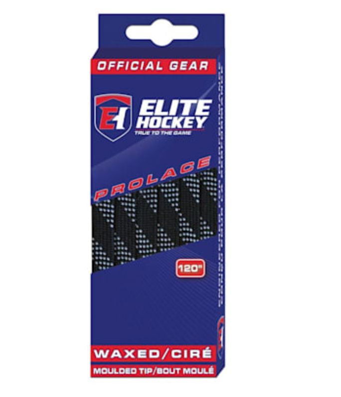 Elite Laces Black  84” - Wax