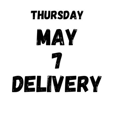 Final Menu May 7 Delivery
