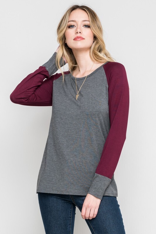 zine baseball tee