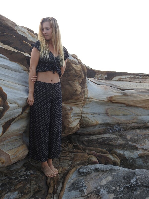 CROP TOP & CULOTTES - MADE BY ECLECTIC CREATOR