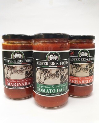 Vesper Bros Foods Signature Tomato Sauce Vesper Bros Foods Signature Tomato Sauce
