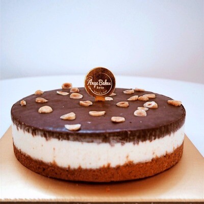 Keto Chocolate Cheesecake - New York Style