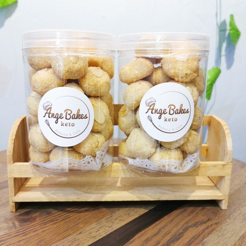 Keto Almond Cookies - Diabetic-friendly &amp; Gluten-free (220g)