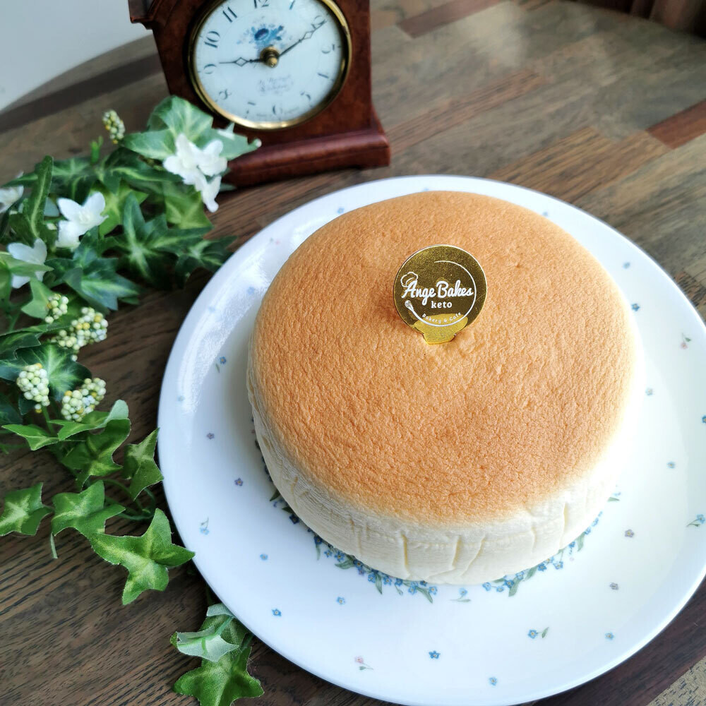 Keto Japanese Cheesecake