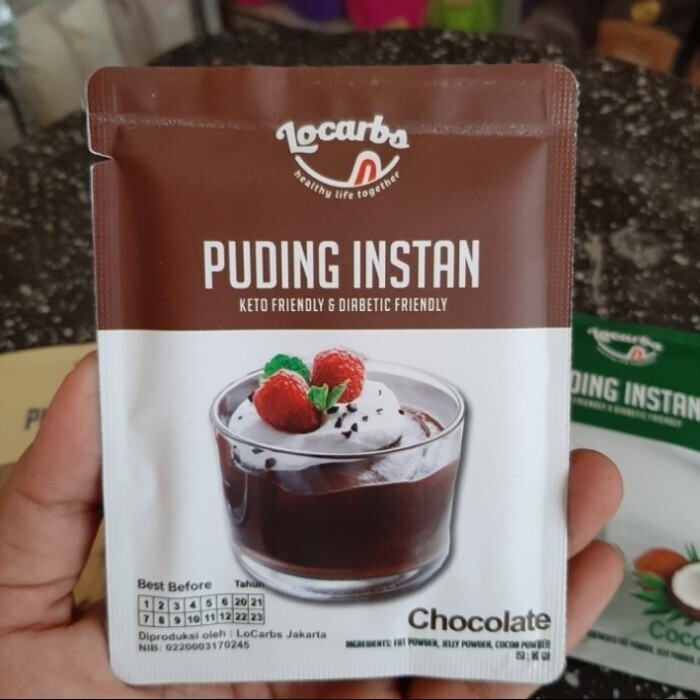 Locarbs Keto Instant Pudding 1 Sachet