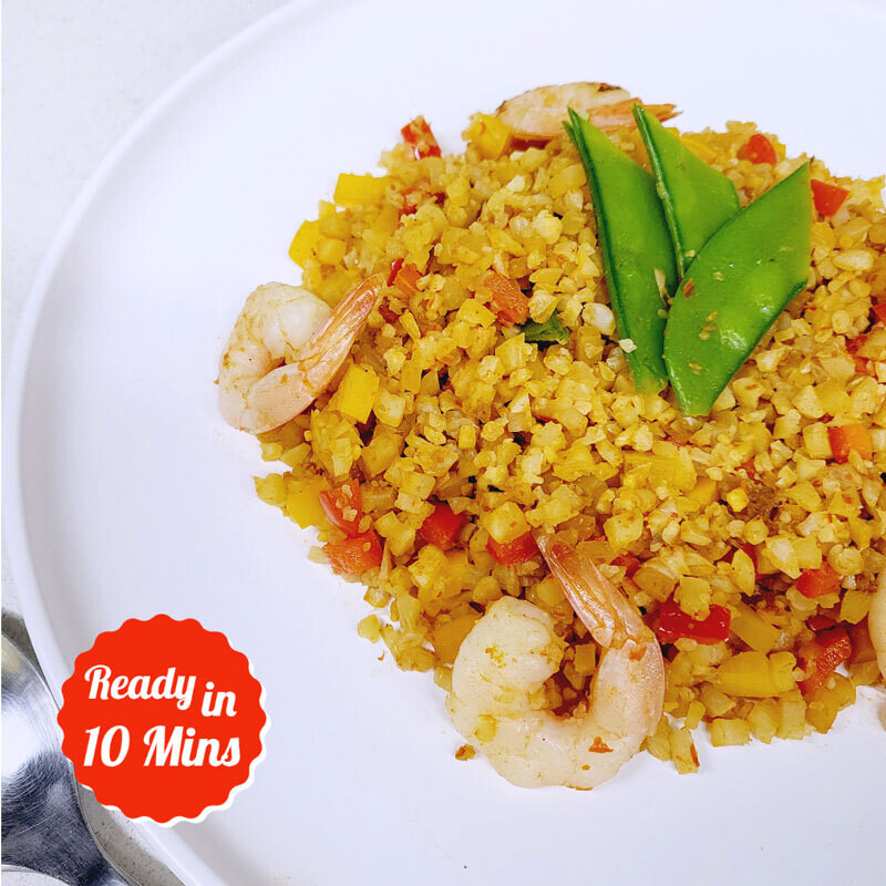 Ange Bakes - Low-Carb Sambal Fried Cauli-Rice (Frozen)