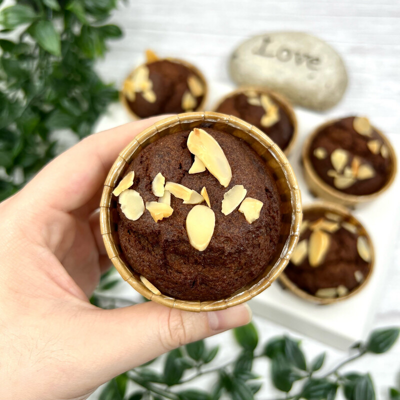 Keto Chocolate with Almond Muffins (Box of 6)