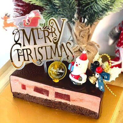 Keto Christmas Blissfull Strawberry Mousse Cake - Diabetic-Friendly & Gluten-Free
