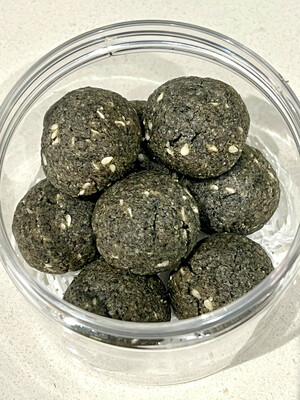 CNY Keto Black Sesame Cookie - Diabetic-friendly & Gluten-free (200g)