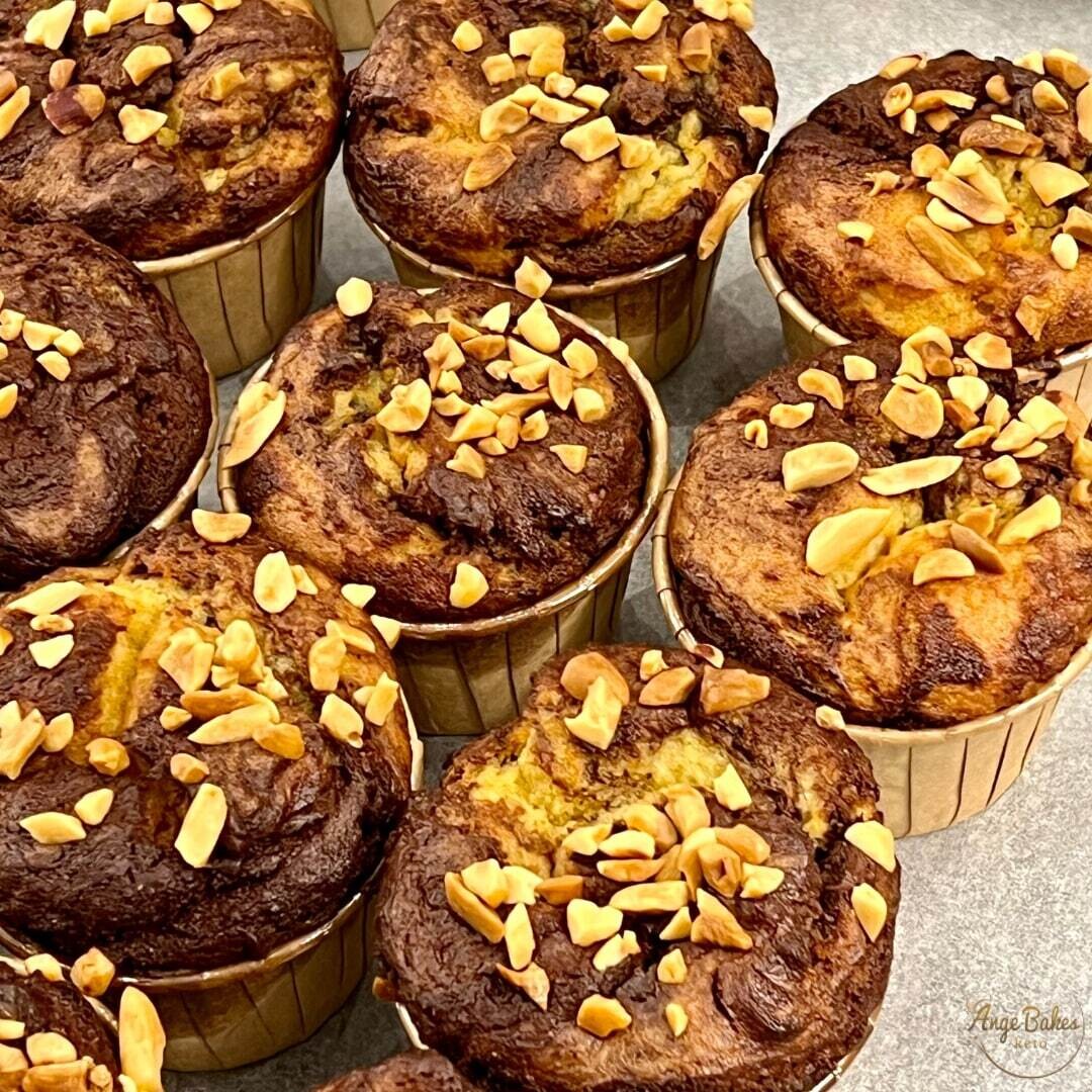 Keto Chocolate Hazelnut Muffin (Box of 6)