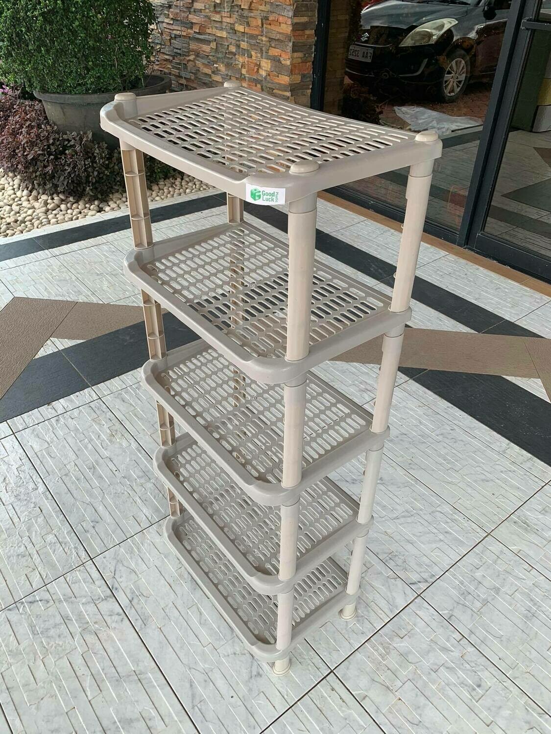 5 LAYERS COLORED SHOERACK