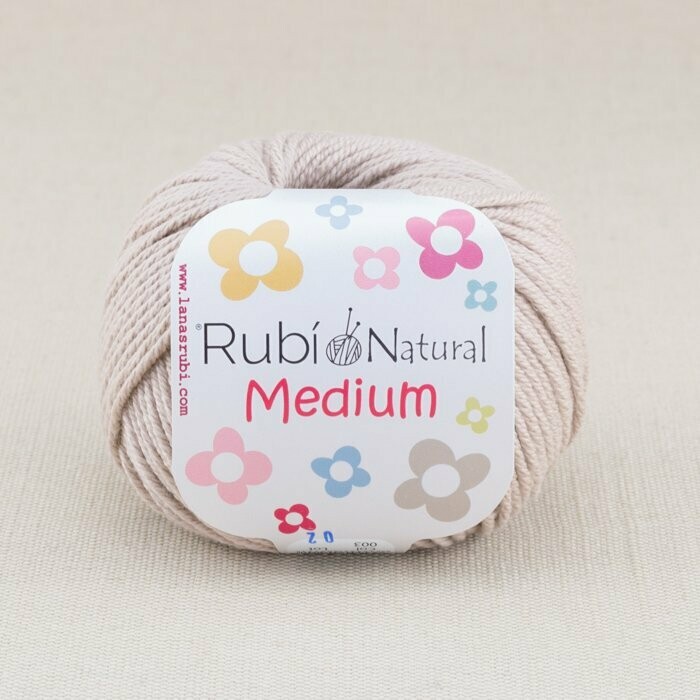 RUBI NATURAL MEDIUM 50 g. (VHA06)-003