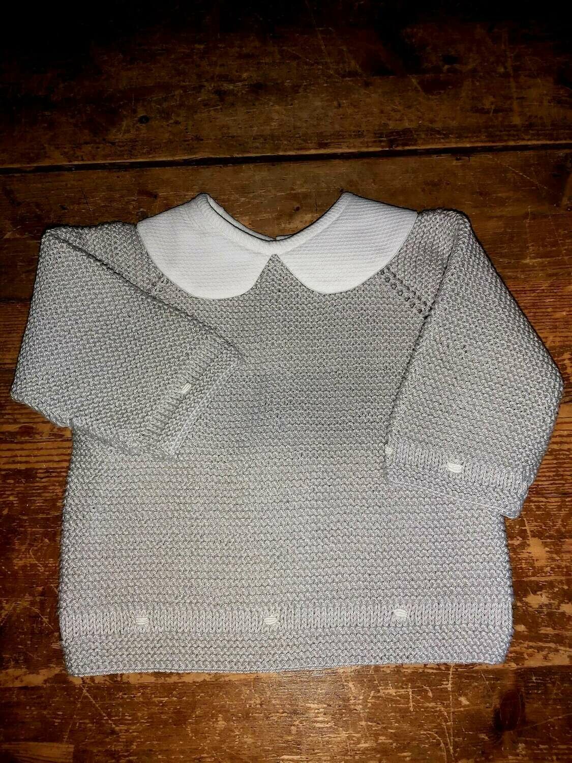 Jersey gris de bebé
