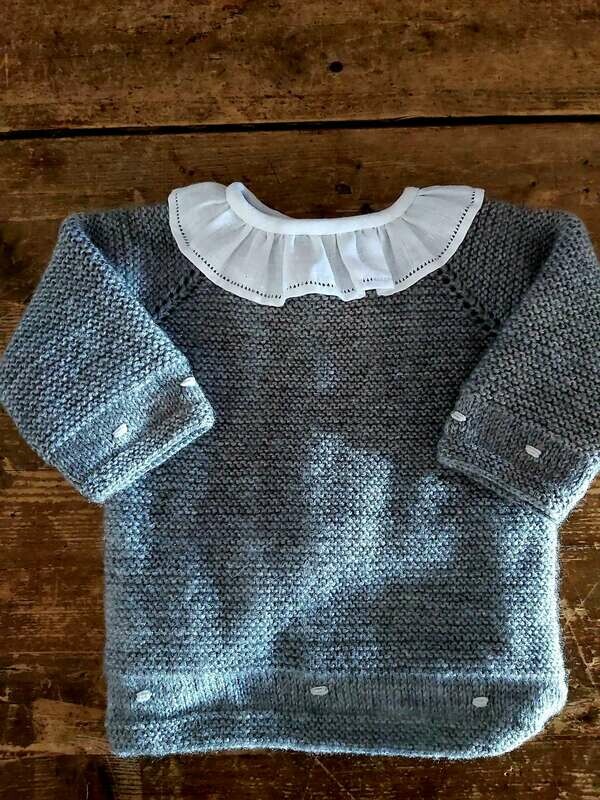 jersey de bebé hecho a mano