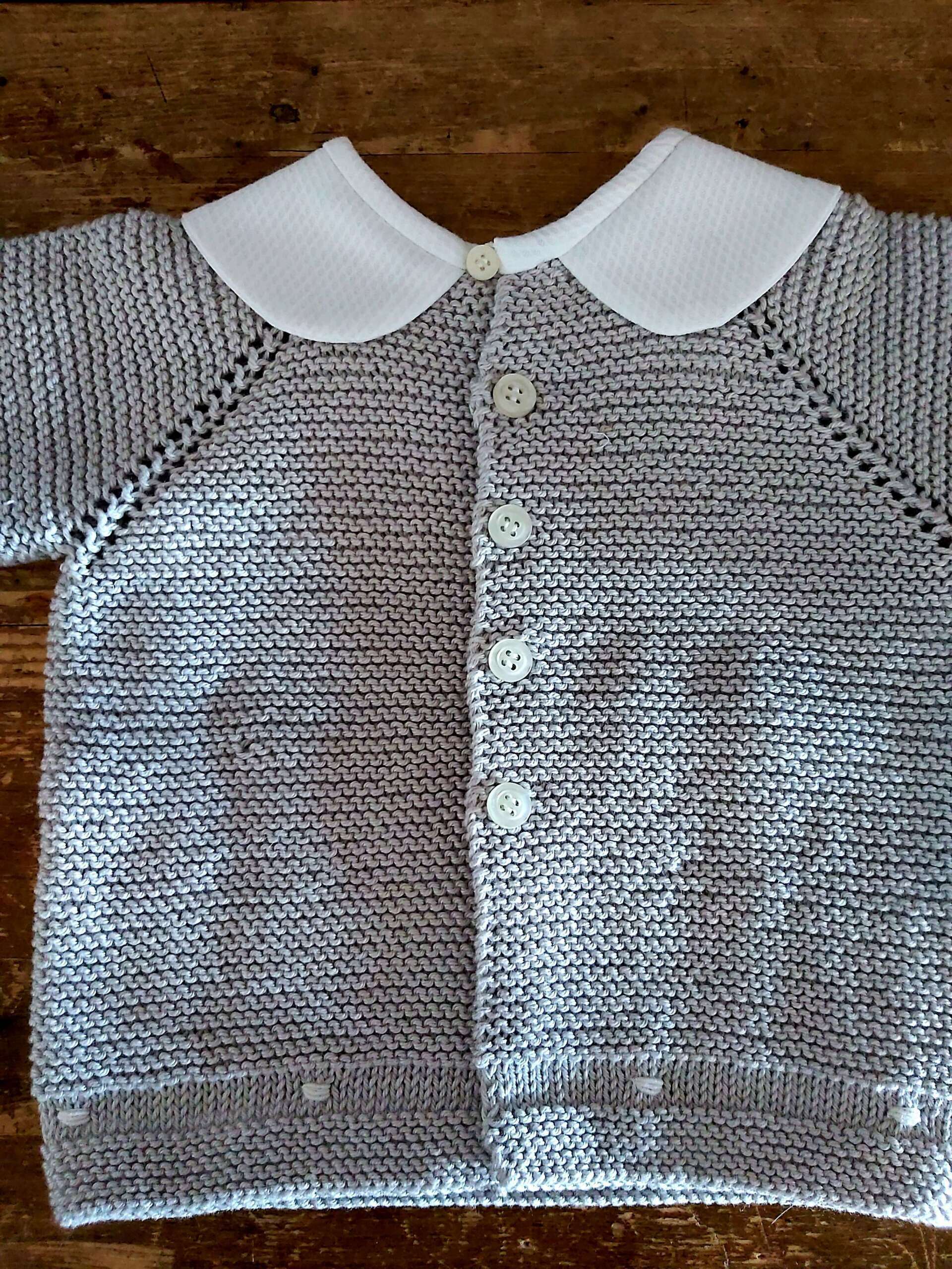 Jersey gris de bebé