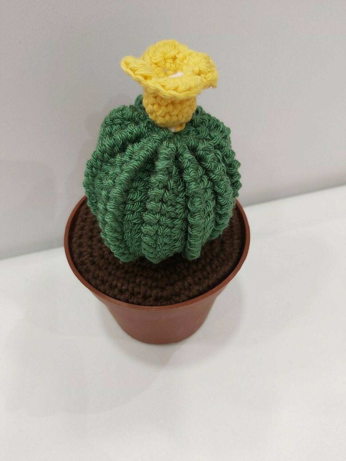 Cactus amigurumi hecho a mano
