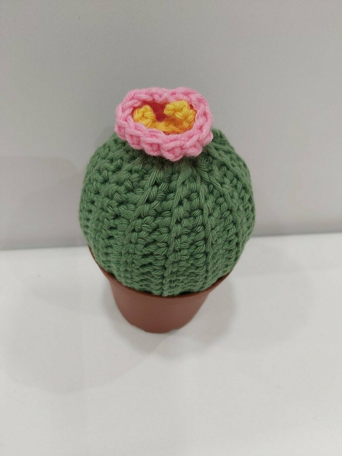 Cactus amigurumi hecho a mano