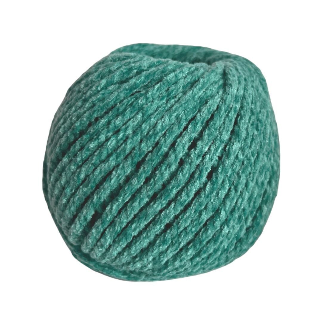 Macrame Velvet color esmeralda
