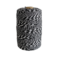 Casasol Eco Barbante color Blanco Negro