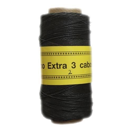 Lino encerado Casasol Negro