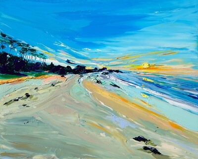 NORTHERN ROCKS MYSTERY BAY- the original painting