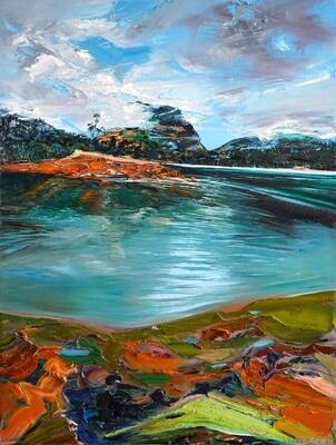 HONEYMOON BAY - The original painting