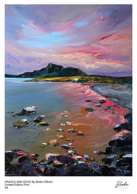 Limited Edition Print -  A4 - CRADLE &amp; DOVE