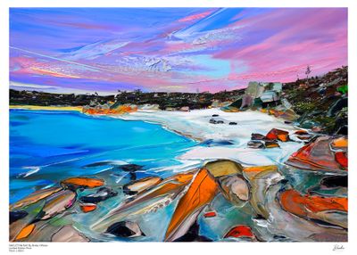 Limited Edition Print - 50cm x 70cm - SKELETON BAY