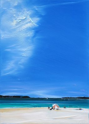 HYAMS BEACH - The original painting