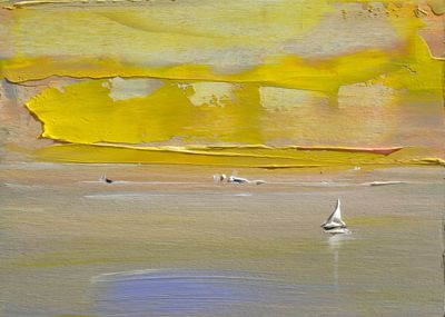 GLORY SKY - The original painting