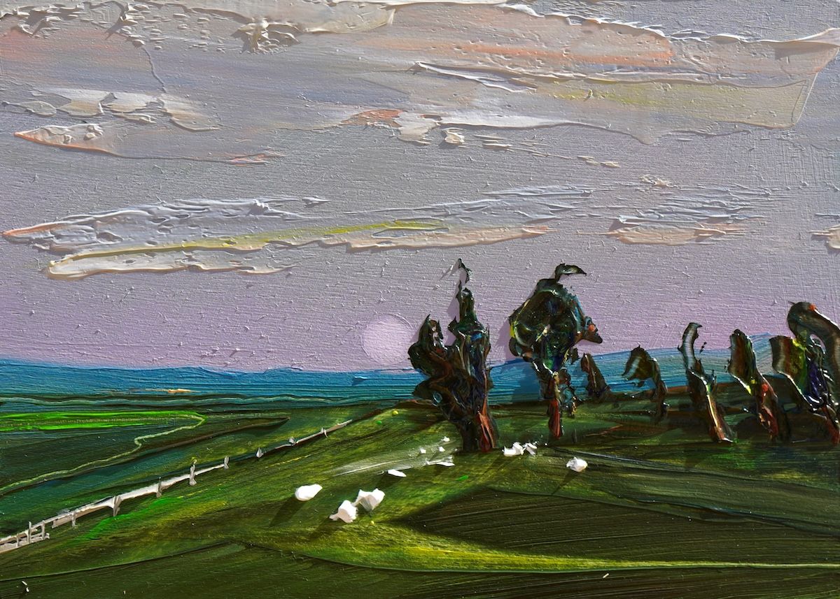 TWILIGHT MERINO - The original painting