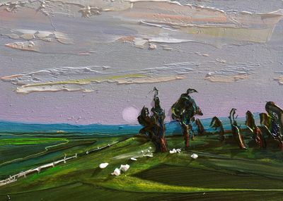 TWILIGHT MERINO - The original painting