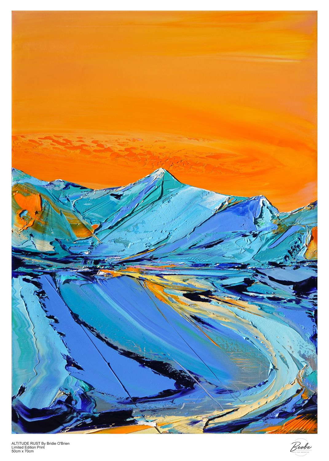 Limited Edition Print - 50cm x 70cm - ALTITUDE RUST