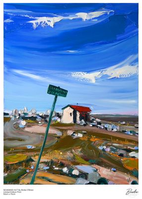 Limited Edition Print - 50cm x 70cm - SEAMANS HUT