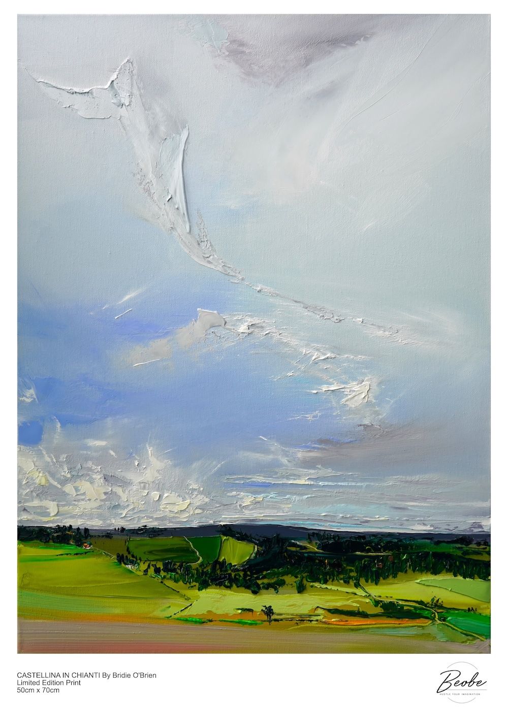 Limited Edition Print - 50cm x 70cm - CASTELLINA IN CHIANTI