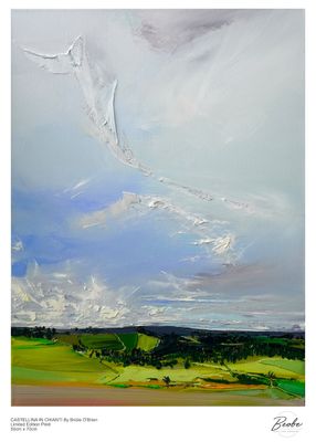 Limited Edition Print - 50cm x 70cm - CASTELLINA IN CHIANTI
