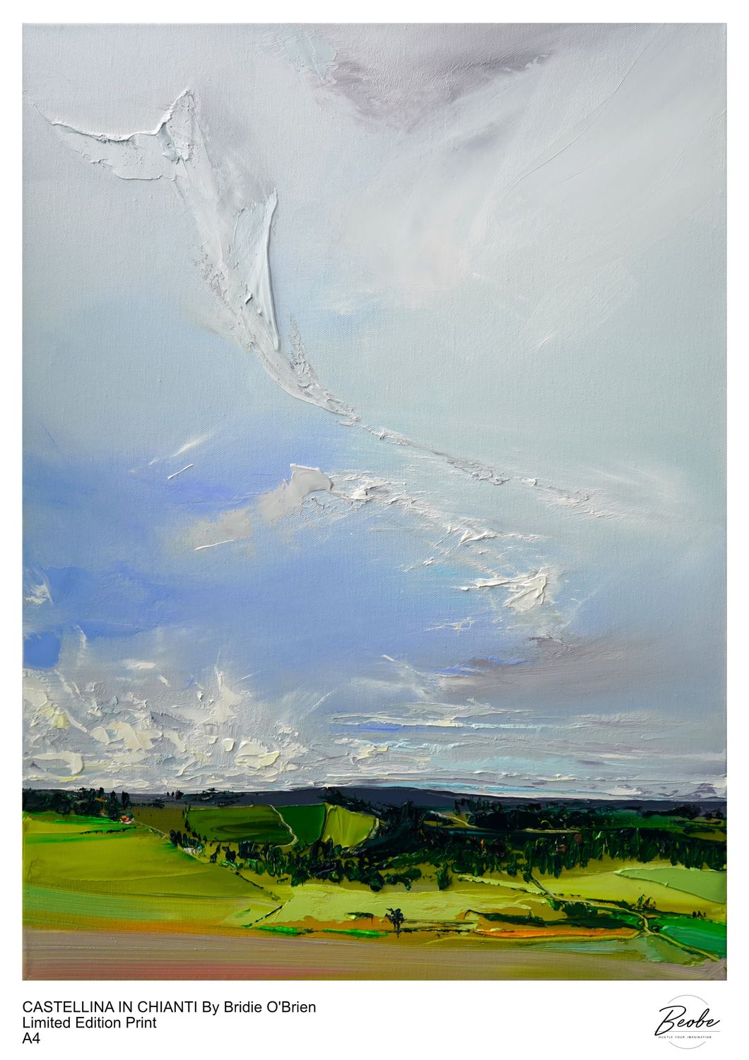 Limited Edition Print -  A4 - CASTELLINA IN CHIANTI