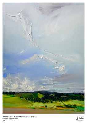 Limited Edition Print -  A4 - CASTELLINA IN CHIANTI
