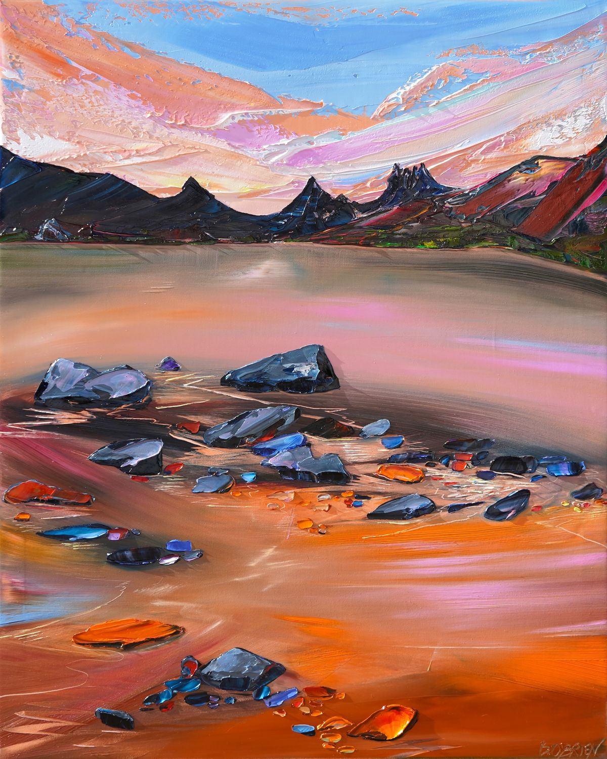 HEART OF THE DOVE - The original painting