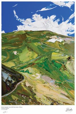Prints - MAIN RANGE GLACIER