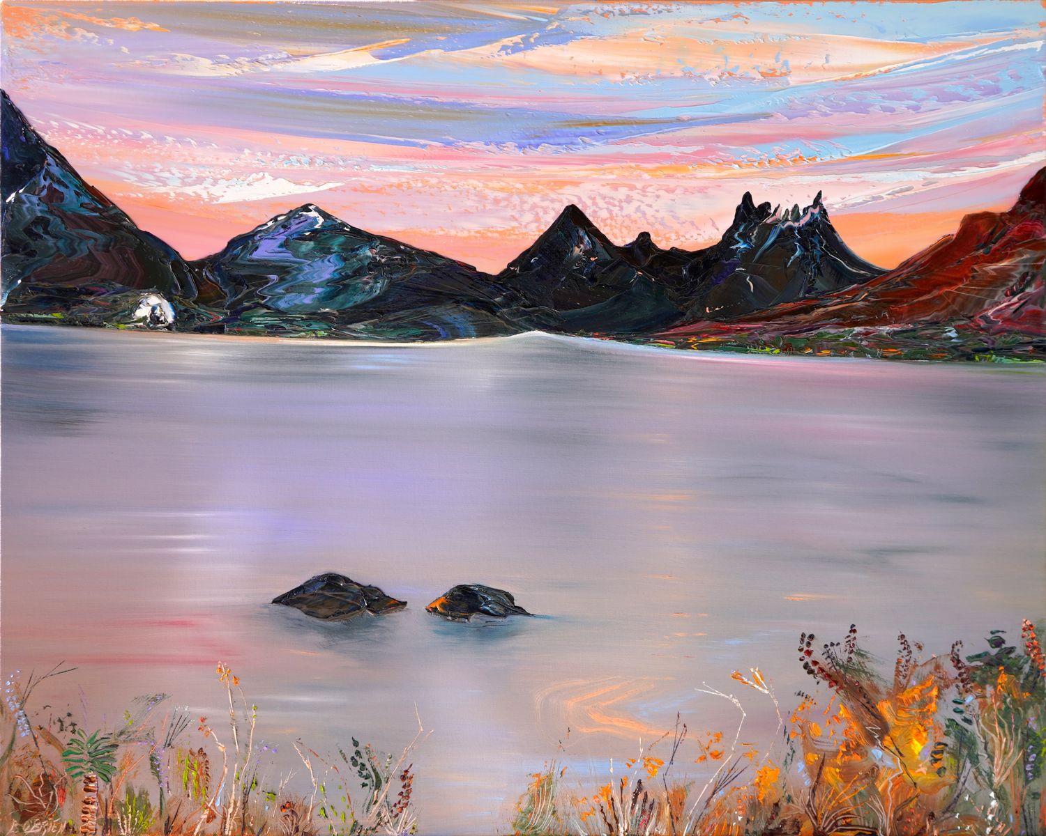 THE STOIC CRADLE - The original painting