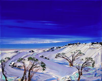 UP NEAR ANTONS - The original painting
