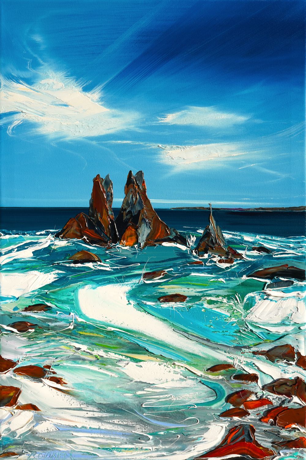 CAMEL ROCK - The original painting