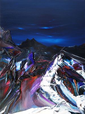 MAGNITUDE, OSSA - The original painting