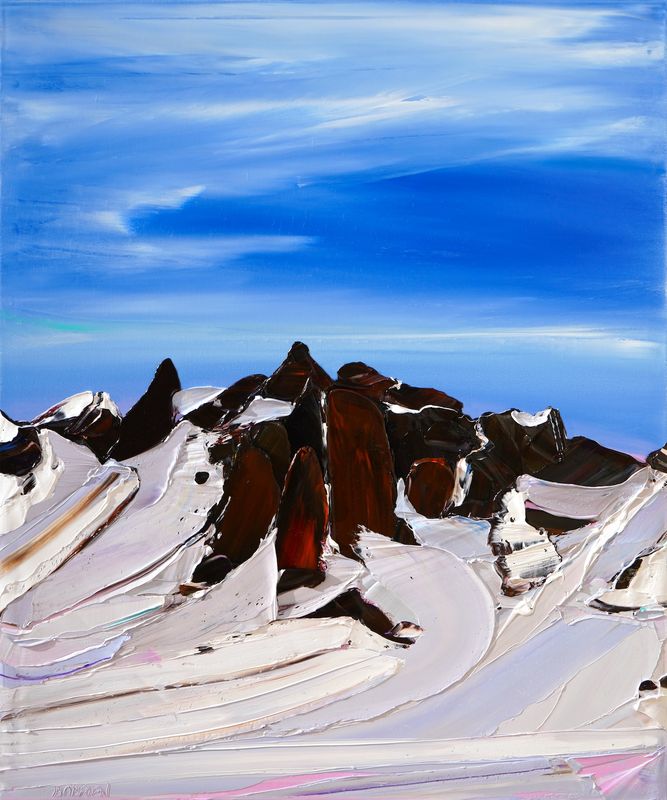 TRAVERSING THE VIEW - The original painting