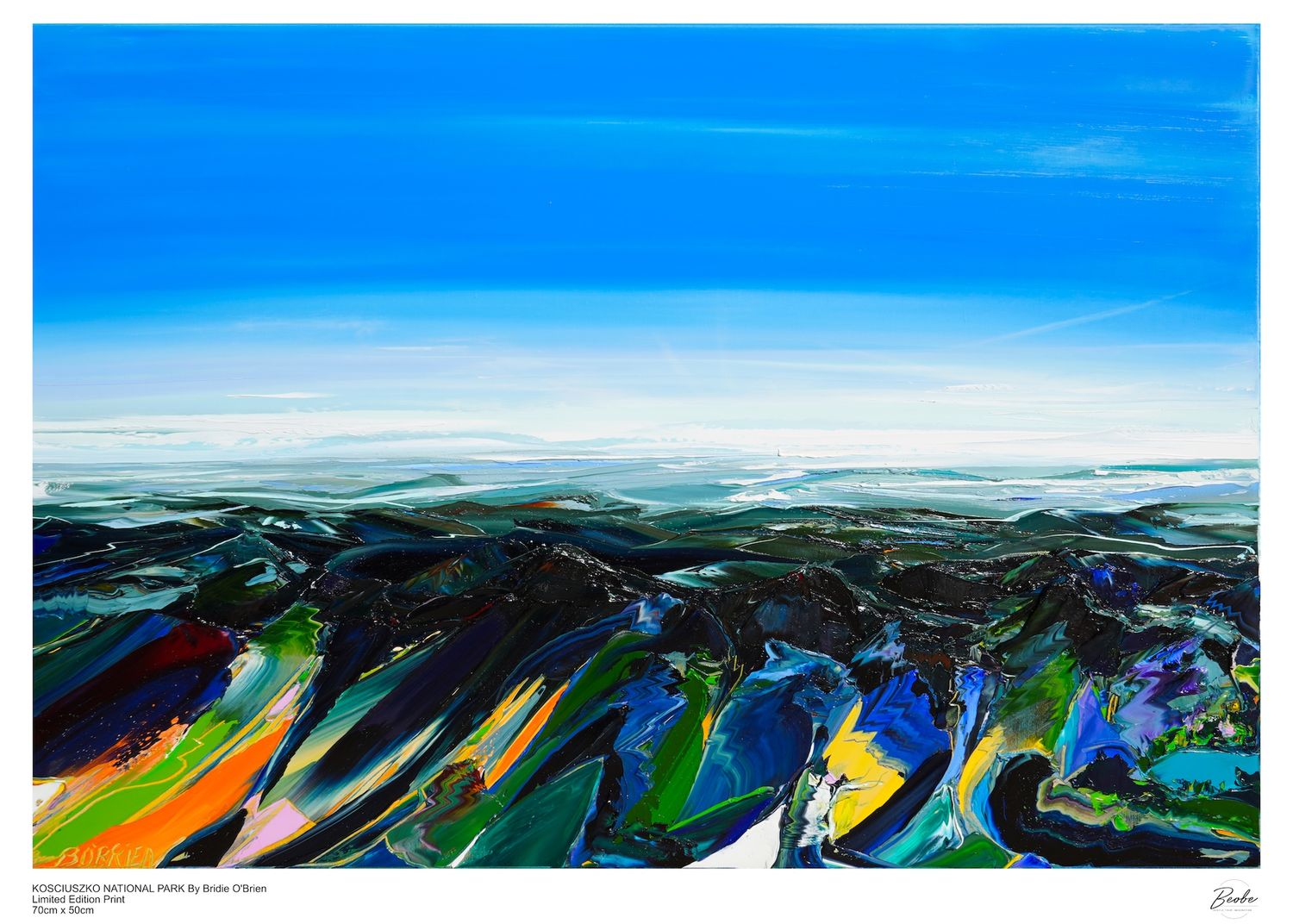Limited Edition Print - 50cm x 70cm - KOSCIUSZKO NATIONAL PARK