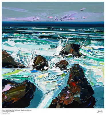 Limited Edition Print - 25cm x 27cm - WALK AROUND CATHEDRAL