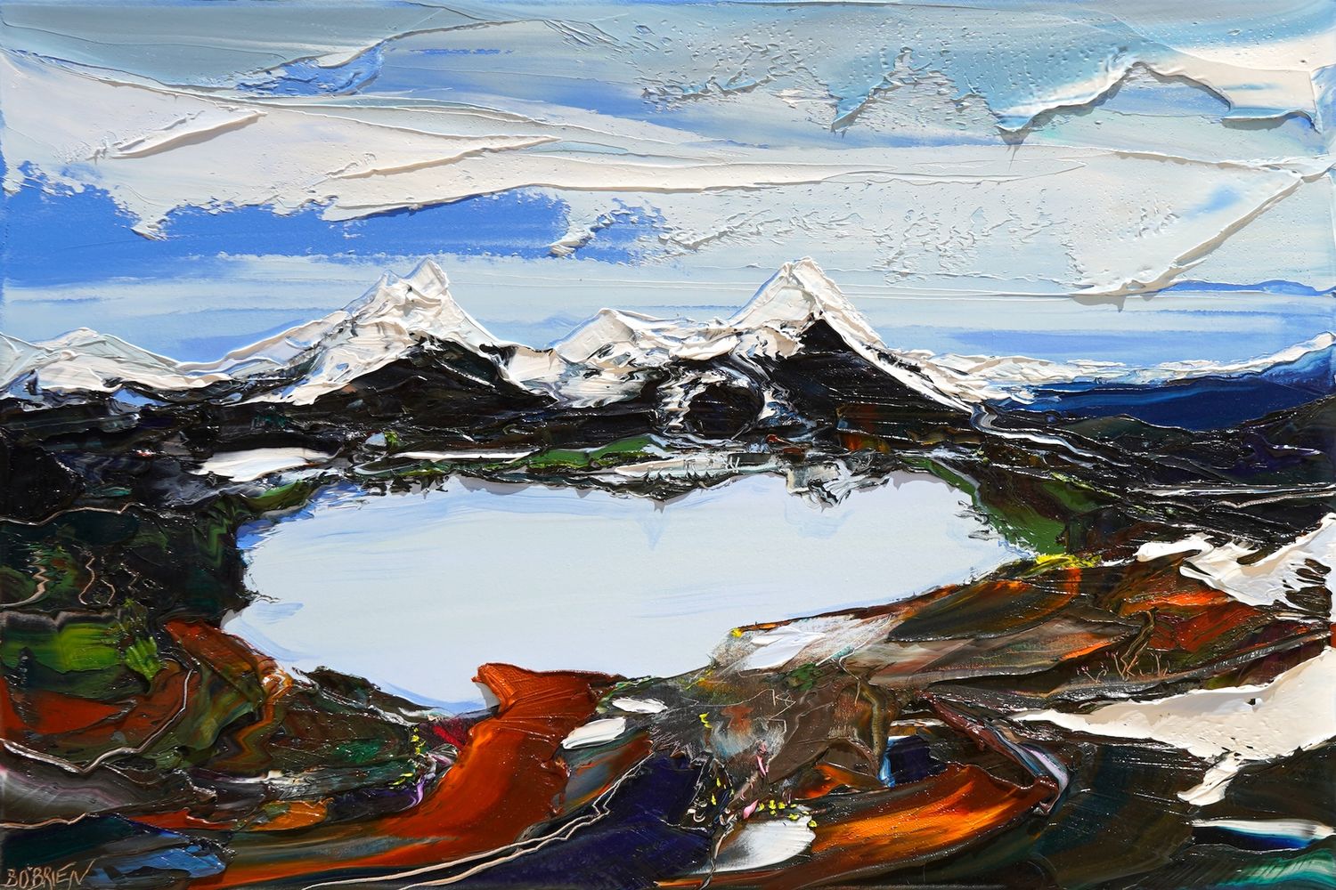 KEY SUMMIT MILFORD - The original painting