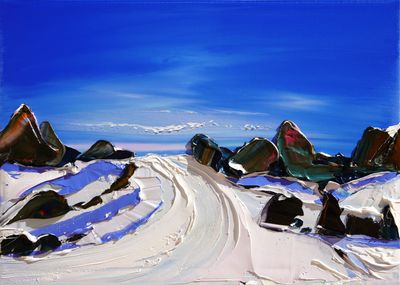 GREAT GRANITE TORS - The original painting